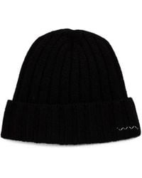 Visvim - Ribbed-Knit Beanie Hat - Lyst