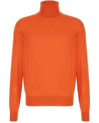 Saint Laurent - Pullover mit Rollkragen - Lyst