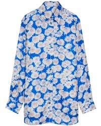 Stella McCartney - Daisy Print Oversized Shirt - Lyst