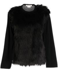 Comme des Garçons - ファーディテール ロングtシャツ - Lyst