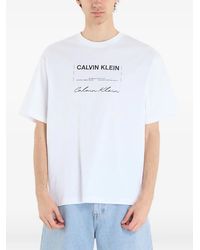 Calvin Klein - Graphic-Print T-Shirt - Lyst