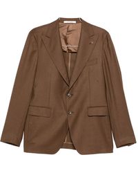 Tagliatore - Anzug mit steigendem Revers - Lyst
