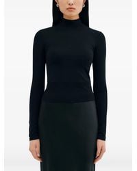 MARCELLA - Maru Mock-Neck Top - Lyst