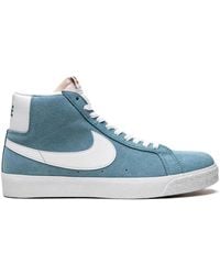 Nike - Sb Zoom Blazer Mid "Cerulean" Sneakers - Lyst