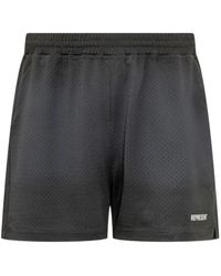 Represent - Mesh Logo-Print Track Shorts - Lyst