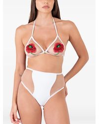 Mazzei - Bead-Embellished Bikini Set (Set Of Three) - Lyst