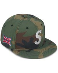 Supreme - X New Era Swarovski-Embellishment Cap - Lyst