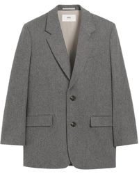 Ami Paris - Giacca Monopetto - Lyst