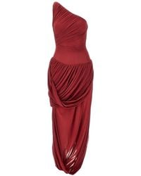 Maygel Coronel - One-Shoulder Draped Maxi Dress - Lyst
