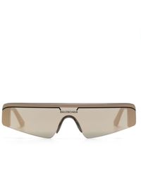 Balenciaga - Ski Rectangular-frame Sunglasses - Lyst
