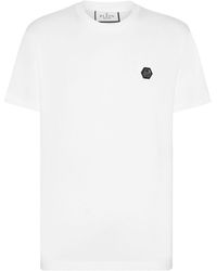 Philipp Plein - Crystal-embellished Cotton T-shirt - Lyst