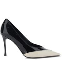 Ferragamo - Two-Tone Pointed-Toe Pumps - Lyst