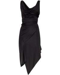 DSquared² - Midi-Jurk Met Col - Lyst