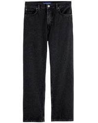 Scotch & Soda - Pitch Logo-Patch Straight-Leg Jeans - Lyst