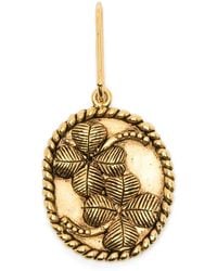 Aurelie Bidermann - Zodiaque Gémeaux Clover Charm Necklace - Lyst