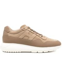 Hogan - Interactive 3 Leather Sneakers - Lyst