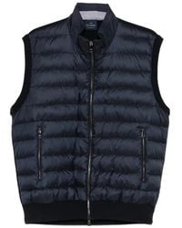 Paul & Shark - Chaleco Acolchado Con Cremallera - Lyst