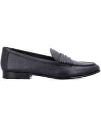 Polo Ralph Lauren - Pebbled Leather Loafers - Lyst