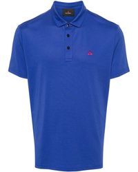 Peuterey - Embroidered-logo Polo Shirt - Lyst