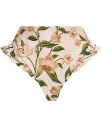 Agua Bendita - Bragas de bikini con volantes - Lyst