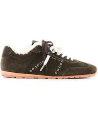 Nubikk - Billy Lou Fur Lace-Up Sneakers - Lyst