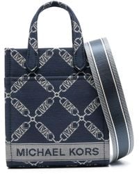MICHAEL Michael Kors - Gigi Empire Logo-jacquard Crossbody Bag - Lyst