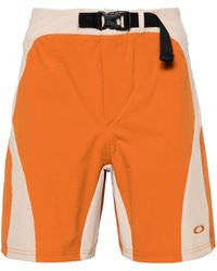 Oakley - Latitude Arc Panelled Shorts - Lyst
