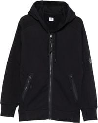 C.P. Company - Hoodie Zippée À Détail De Lentille - Lyst