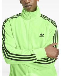 adidas - Firebird Adicolor Three-Stripe Jacket - Lyst
