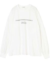 Undercover - Slogan-Print Long-Sleeve Sweatshirt - Lyst