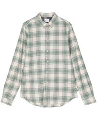 PS by Paul Smith - Plaid-check Cotton Shirt - Lyst