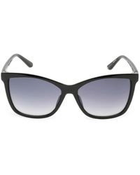 Guess - Tortoiseshell-Effect Rectangle-Frame Sunglasses - Lyst