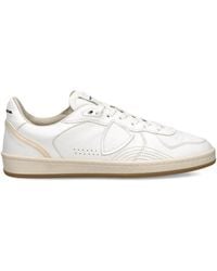 Philippe Model - Pgal Perforated Leather Sneakers - Lyst