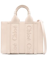 Chloé - Woody Small Shopping Bag - Lyst