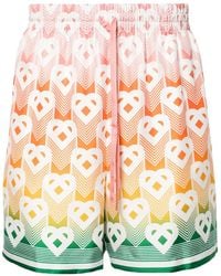 CASABLANCA - Shorts Met Monogram - Lyst