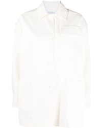 Max Mara - Oversized Long-sleeve Cotton Shirt - Lyst