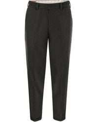 PT Torino - The Rebel Elasticated-Waist Trousers - Lyst