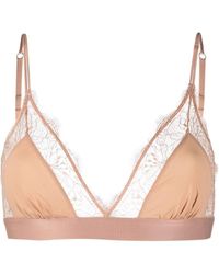 Love Stories - Lace-trim Triangle-cup Bra - Lyst