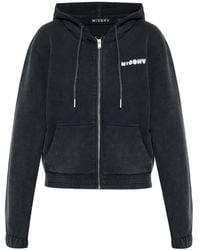 MISBHV - Felpa Con Cappuccio E Zip - Lyst
