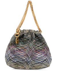Missoni - Mini Stereo Flame Drawstring Tote Bag - Lyst