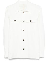 Eleventy - Hemdjacke Mit Klassischem Kragen - Lyst