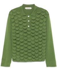 NAMACHEKO - Bird Feather Polo Top - Lyst