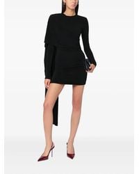 ANDAMANE - Vestido fruncido con detalle drapeado - Lyst