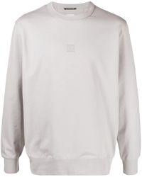 C.P. Company - Logo-print Stretch-cotton Sweatshirt - Lyst