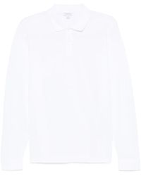 Sunspel - Polo A Maniche Lunghe - Lyst