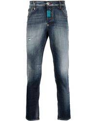 Philipp Plein - Jeans skinny con effetto schiarito - Lyst