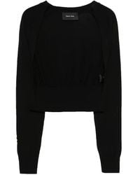 Simone Rocha - Vest Verfraaid Met Parels - Lyst