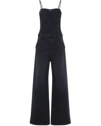 DIESEL - Wide-Leg Trousers With Fitted Bodice - Lyst