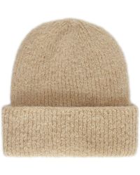 MSGM - Turn-Up Knitted Beanie - Lyst