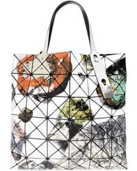 Issey Miyake - Cosmic Geometric-Panelled Tote Bag - Lyst